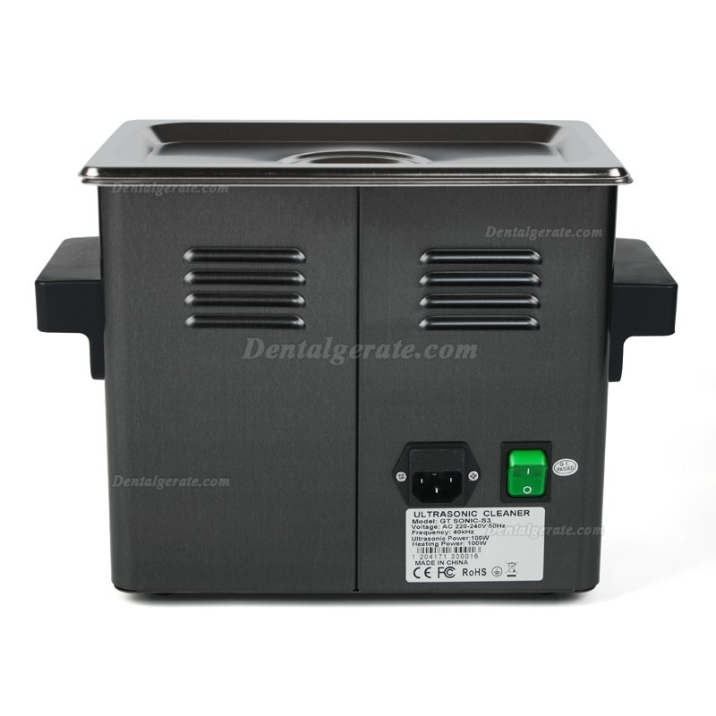 GT SONIC S-Series Touch-Panel ultraschallreiniger 2-9L(liter) 50-200W mit Hei&szlig;wasserreinigung